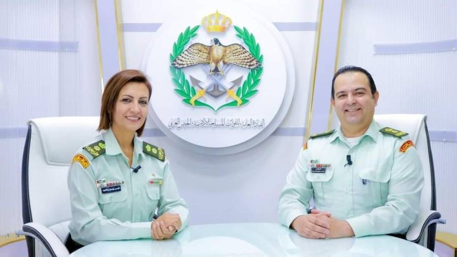 اذاعة الجيش العربي تستضيف المقدم الطبيب محمد عاكف الدباس