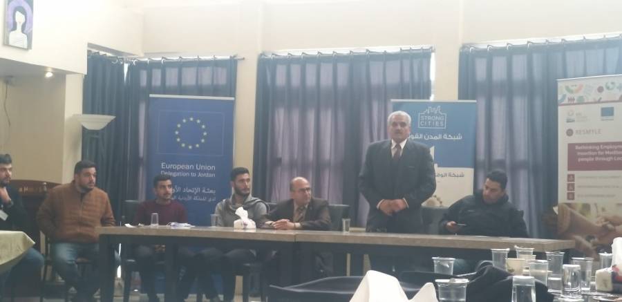 شبكة الوقاية المجتمعية اربد  تنظم جلسة حوارية  عنوانها حوار الأديان 