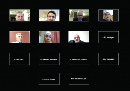 رئيس عمان العربية يلتقي أعضاء الهيئة التدريسية