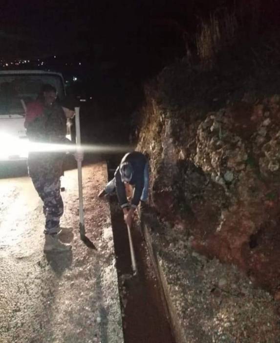 بالصور ...بلدية كفرنجة الجديدة تتعامل مع ملاحظات وشكاوي واردة من مواطنين