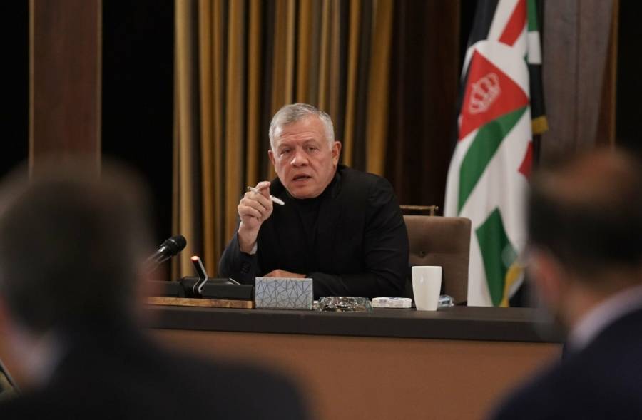 بالصور .. الملك يلتقي رؤساء وممثلي الطوائف المسيحية