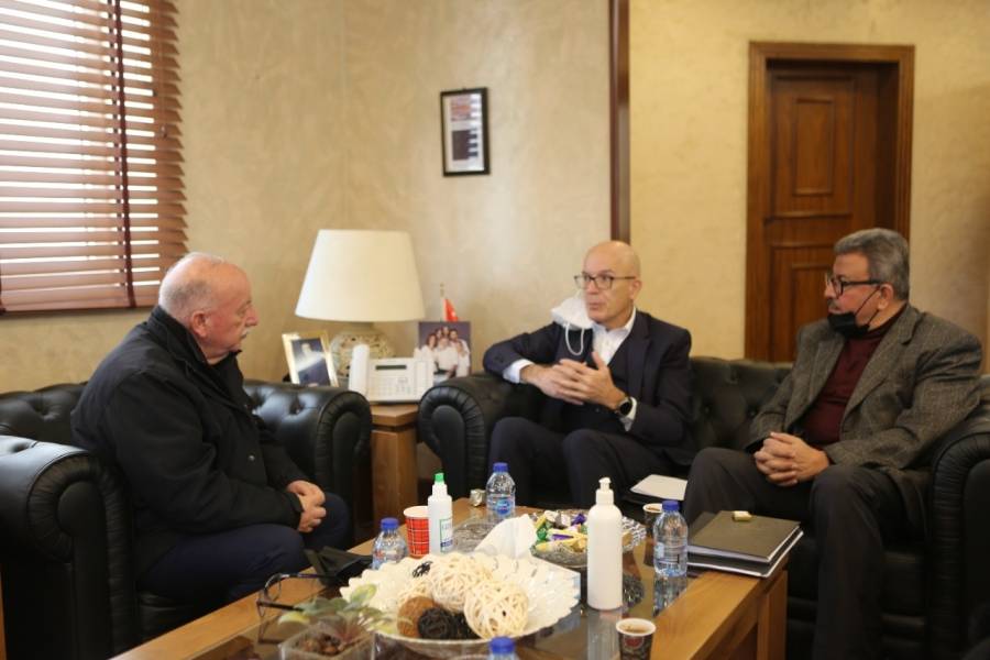 الكسبي يبحث مع بنك الاعمار الألماني تسهيل الإجراءات المتعلقة بإنشاء مشاريع مدرسية