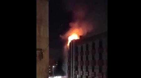 حريق في أحد المطاعم المشهورة في منطقة صويلح