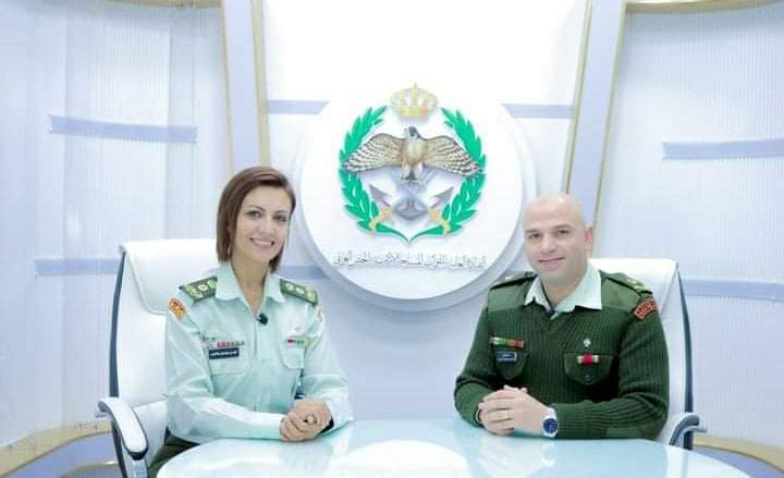 اذاعة الجيش العربي تستضيف الرائد الطبيب حمزة جودت خير