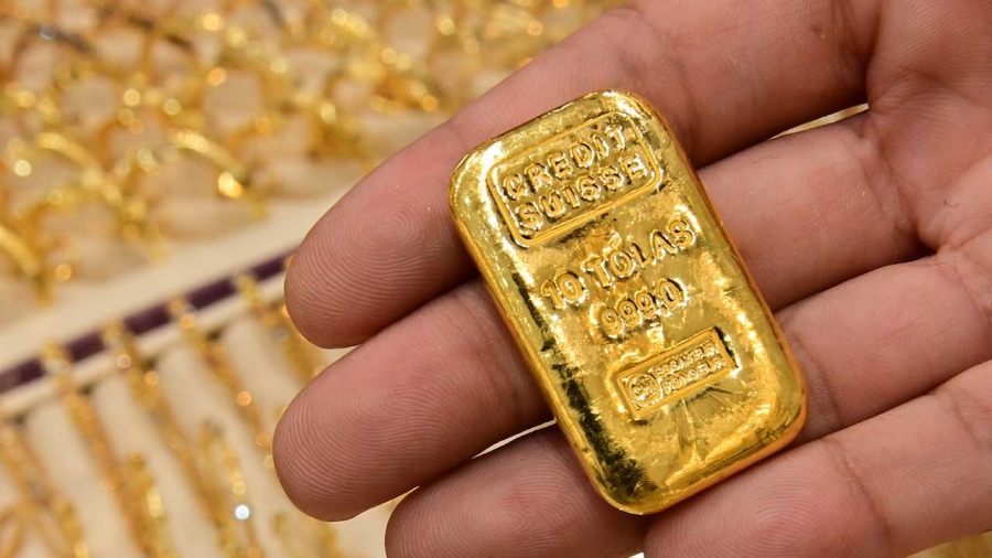 استقرار أسعار الذهب فوق مستوى 1800 دولار للأونصة
