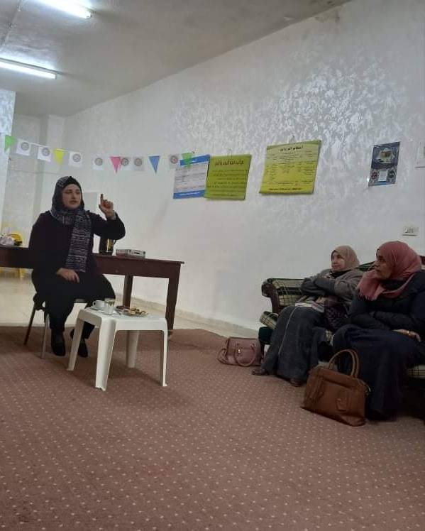 ورشة توعوية عن العنف بمركز الربة الاسلامي النسائي