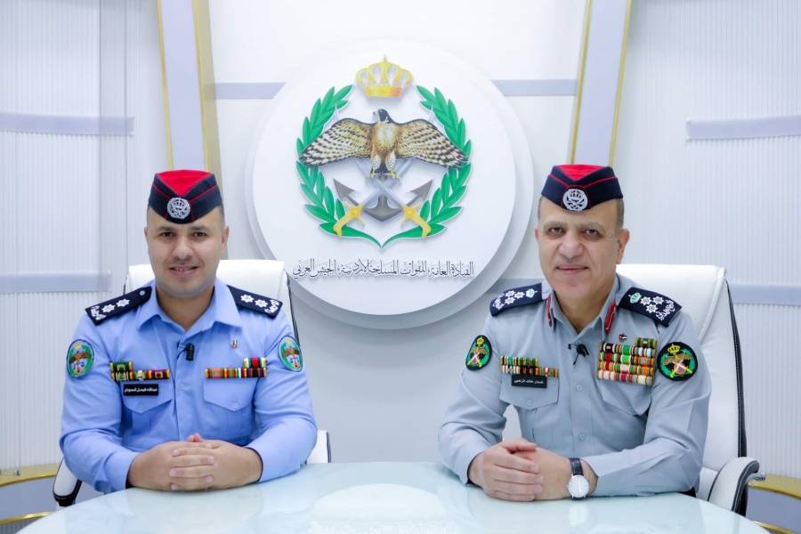 إذاعة الجيش العربي تستضيف العميد غسان الزعبي