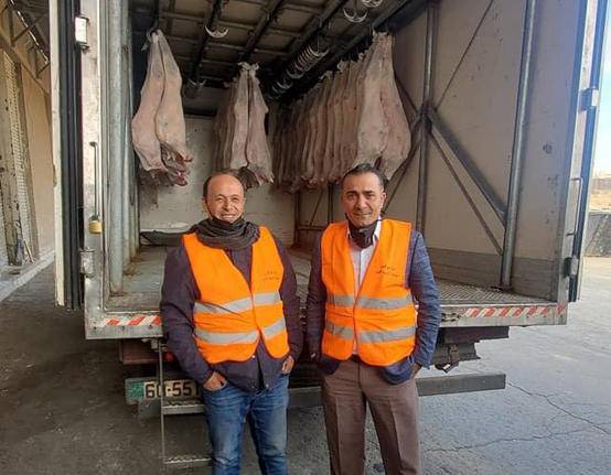 لحوم أبو طلال تصل الأردن