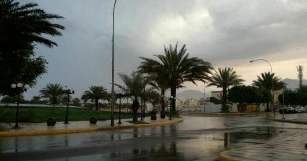 العقبة الأعلى هطولا...كميات الأمطار خلال المنحفض الحالي