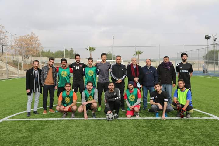 انطلاق البطولة الكروية الرابعة للطلبة الوافدين في جامعة الزيتونة الأردنية