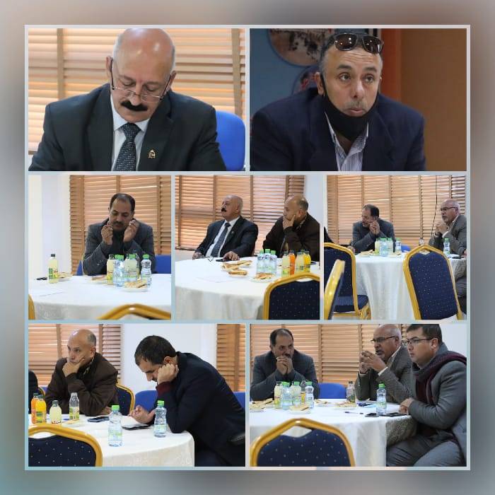 جلسات نقاشية ضمن مبادرة (تقييم واقع وحدات التنمية داخل بلديات محافظة الطفيلة).