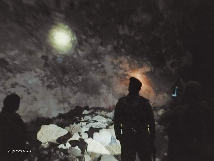 إنقاذ قطيع من الماعز عالق في محافظة الطفيلة _صور