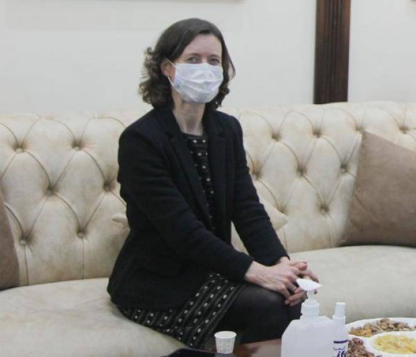 السفيرة البريطانية: سنبذل جهدنا لحصول الأردن على مساعدة من التكيف المناخي