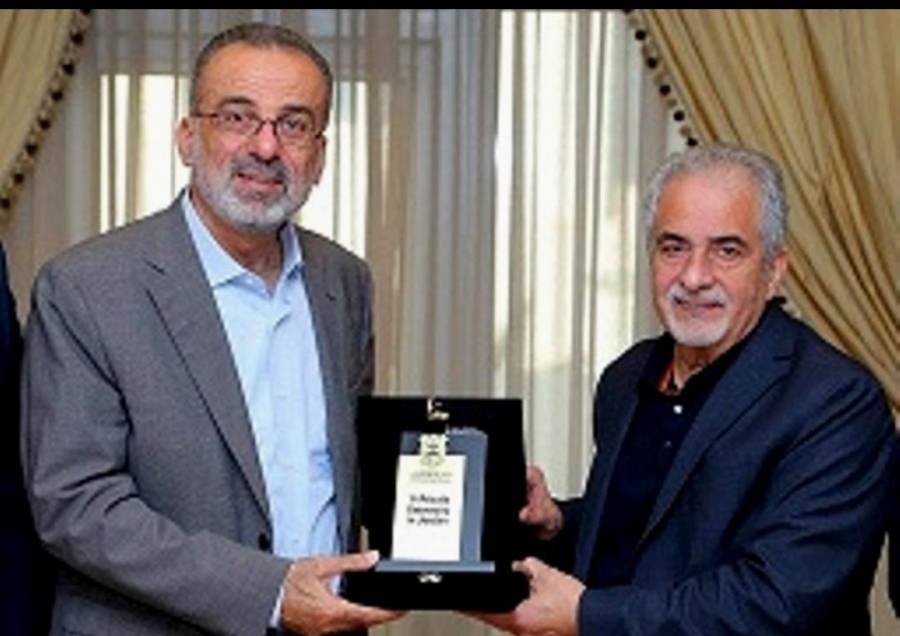 عمان الأهلية تستضيف رجل الأعمال الأردني الدكتور عبد المالك الجابر