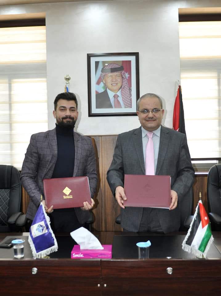 توقيع مذكرة تفاهم بين جامعة جدارا وشركة التحسين للتعليم الالكتروني unihance