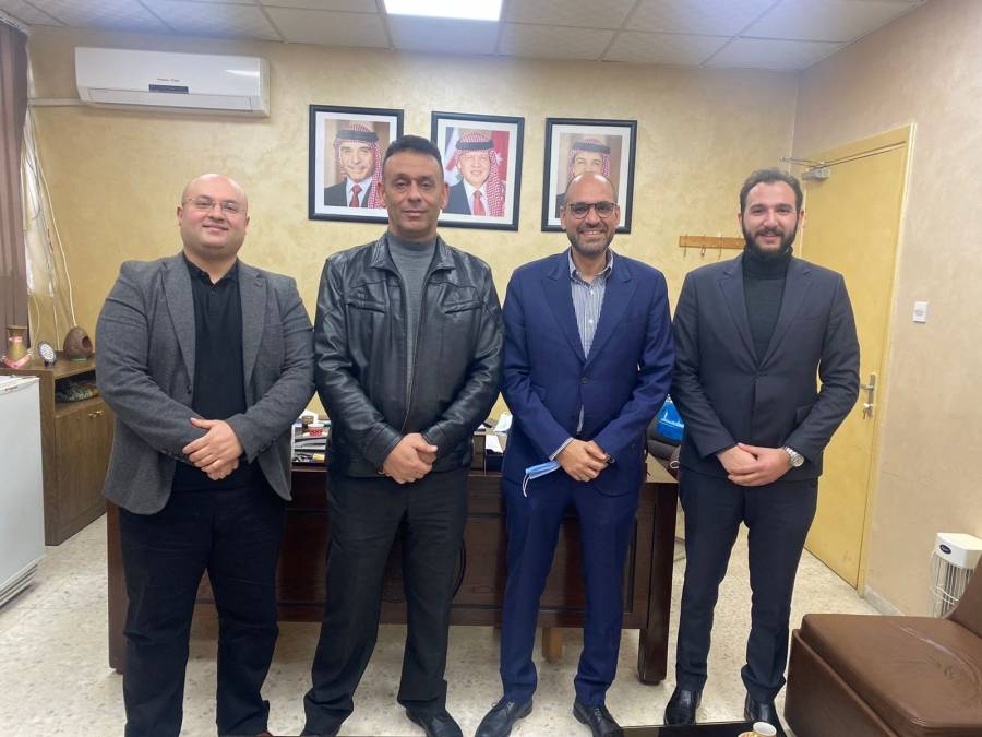 المدير الإقليمي لشركة جانسن Janssen يزور مستشفى المركز الوطني للصحة النفسية