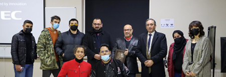 قسم التصميم السينمائي والتلفزيوني والمسرحي في عمان الأهلية ينظم ورشة عمل