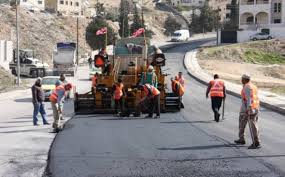 أعمال تعبيد مؤقتة بمشروع الباص السريع التردد