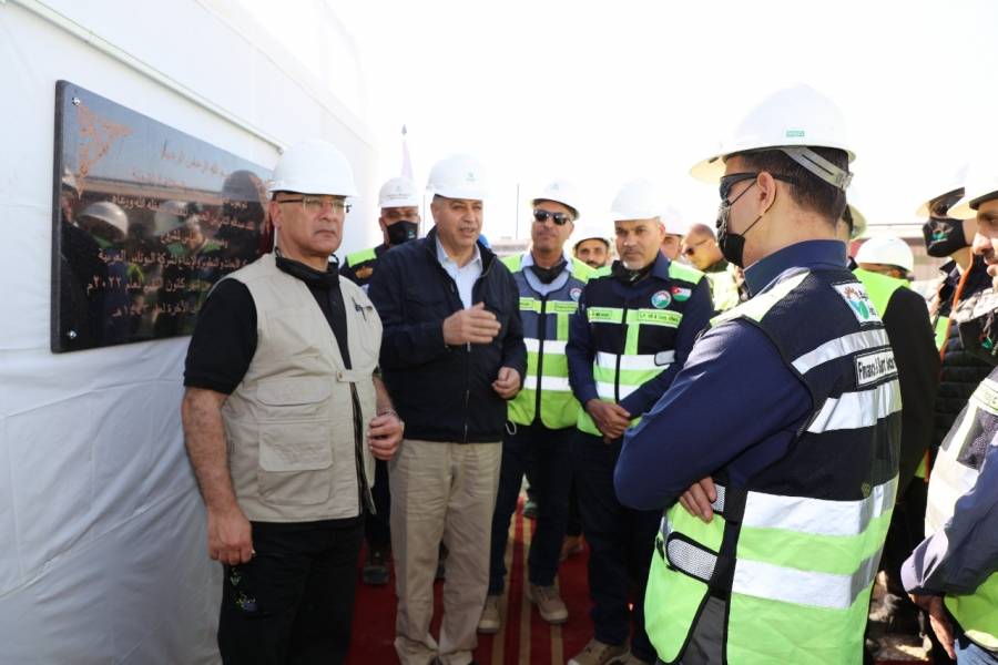 وضع حجر الأساس لمركز البحث والتطوير والابتكار لـ البوتاس العربية في منطقة غور الصافي... صور