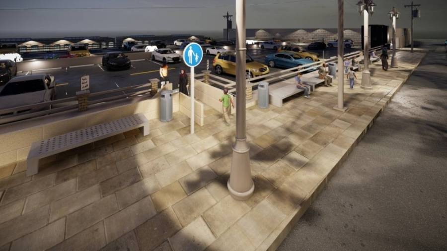 إنشاء مواقف للمركبات في السلط