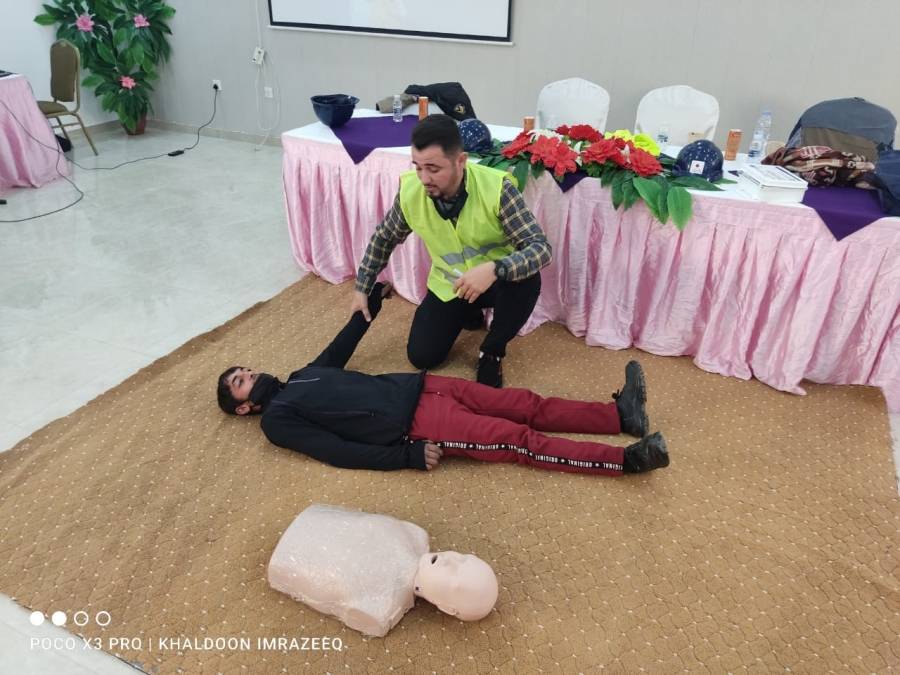 إطلاق مبادرة صحتك بتهمنا في معاهد التدريب بالشمال... صور