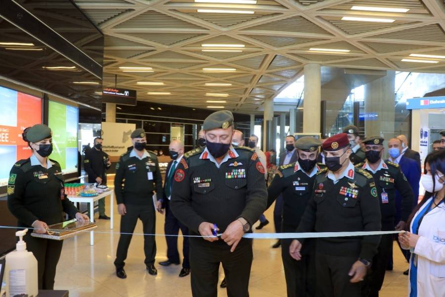 افتتاح محطة فحص “PCR” خاصة برفاق السلاح في مطار الملكة علياء