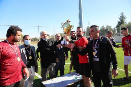 الزيتونة تقيم نهائي بطولة كرة القدم الخماسي الرابعة الطلبة الوافدين بمناسبة مئوية الدولة