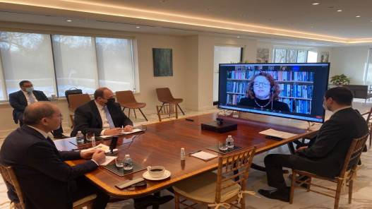 وزير الخارجية يتحدث في حوار لمعهد بروكنغز عن الشراكة الاستراتيجية الأردنيةالأميركية