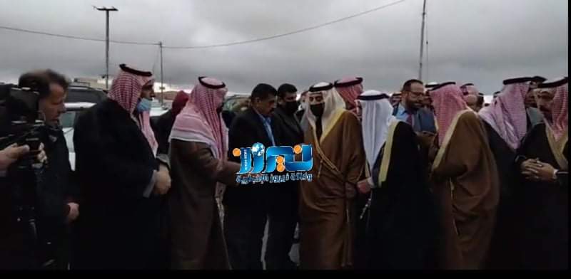 قبيلة بني صخر تستقبل جاهة عشائرية كبيرة برئاسة الشيخ فايز الظهراوي ...فيديو