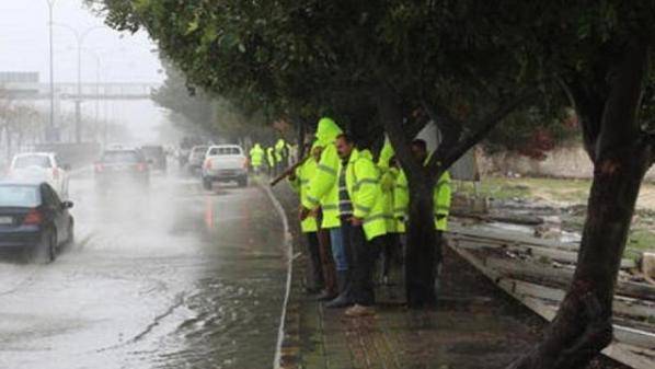 الأمانة تعلن حالة الطوارئ (متوسطة مياه) للتعامل مع المنخفض الجوي