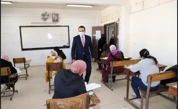 العجارمة يتفقد قاعات تكميلية التوجيهي في مادبا وناعور