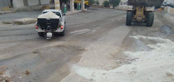 الادارة المحلية: ناثرات للملح على الطرق المتوقع أن تشهد حالات إنجماد
