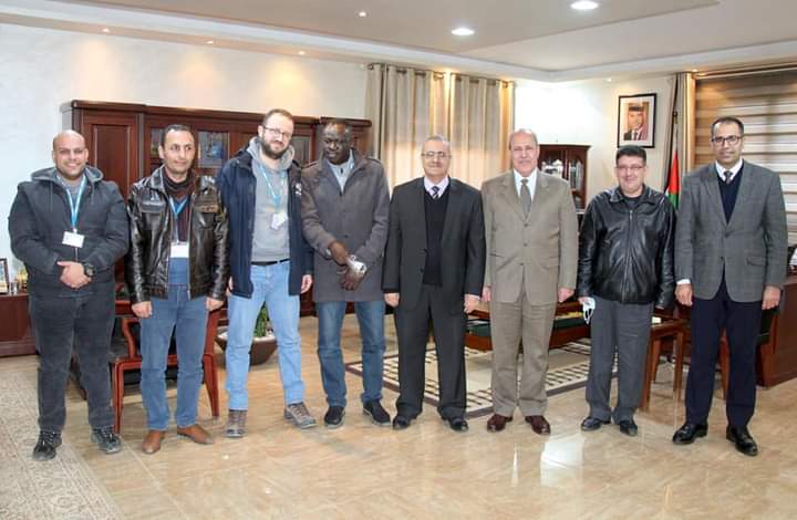 الضمور يستقبل وفدا من المفوضية السامية لشؤون اللاجئين مكتب المفرق.