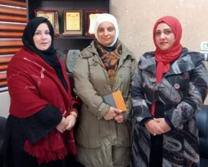 مركز دراسات المرأة في جامعة ال البيت يزور جمعية سيدات السرحان الخيرية