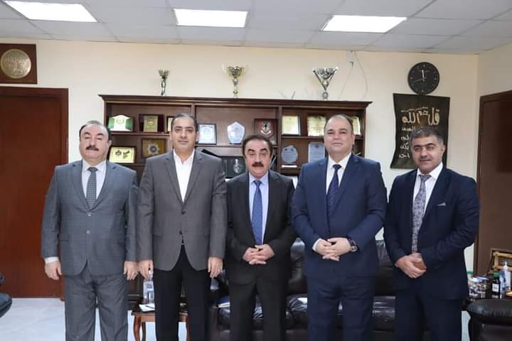 وفد من كردستان _العراق يزور أدارة مكافحة للمخدرات _صور