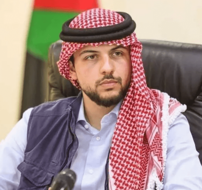 ولي العهد في دارة ابو الغنم بمأدبا