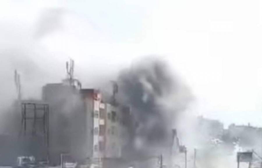 السيطرة على حريق مستودع في إربد