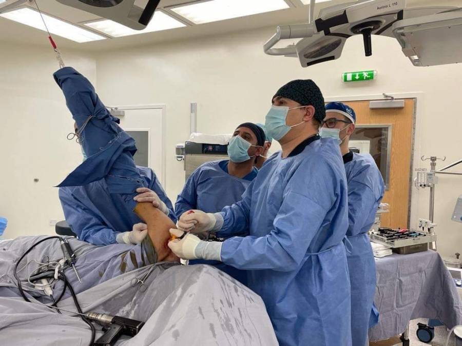 ورشة جراحة اليد والاطراف العلوية بمستشفى الأمير هاشم بن عبدالله الثاني العسكري...صور
