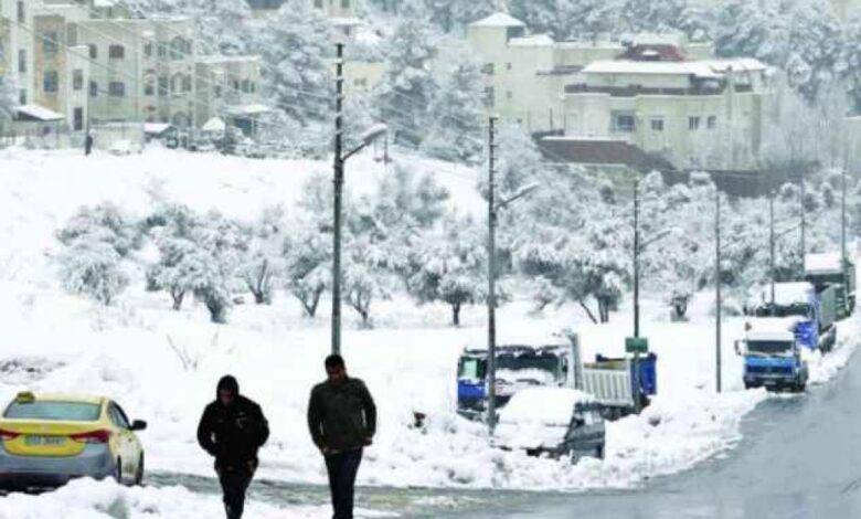 الثلوج قادمة.. نشرة مُفصلة للحالة الجوية في الأردن حتى الخميس