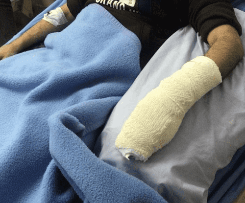 الاعتداء بأداة حادة على سائق توصيل طلبات في عمان