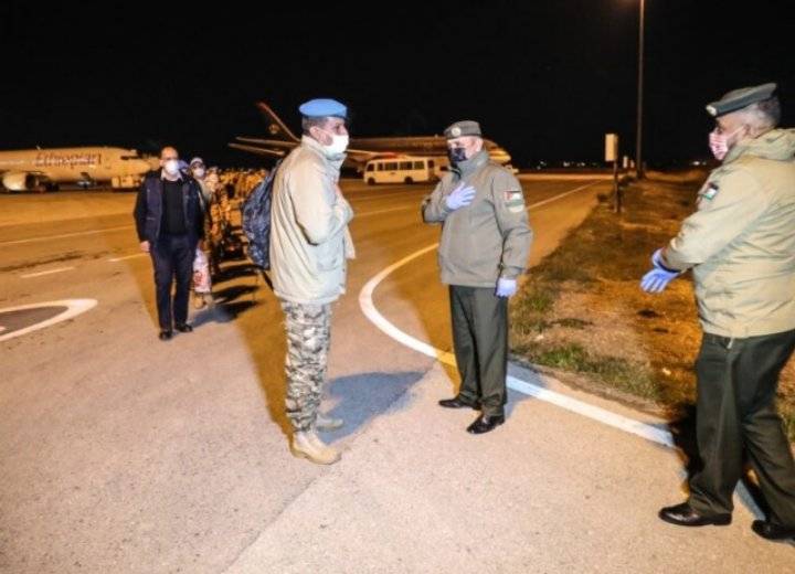 قوة الانتشار السريع الأردنية مالي تغادر أرض الوطن