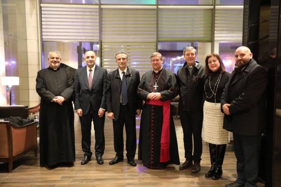 مدراء الحج المسيحي في فرنسا يختتمون جولتهم  في الأردن