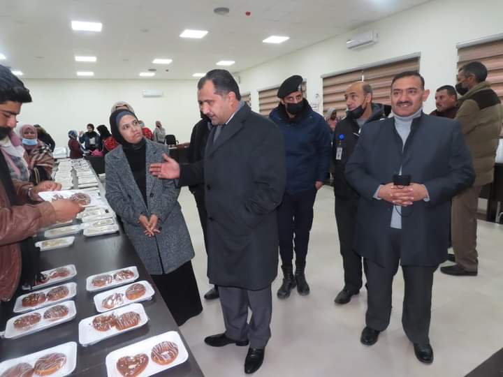 الزهير يفتتح بازار لعرض المأكولات الشعبية في قاعة الكرامة تحت عنوان  تراثنا بأيدينا_صور