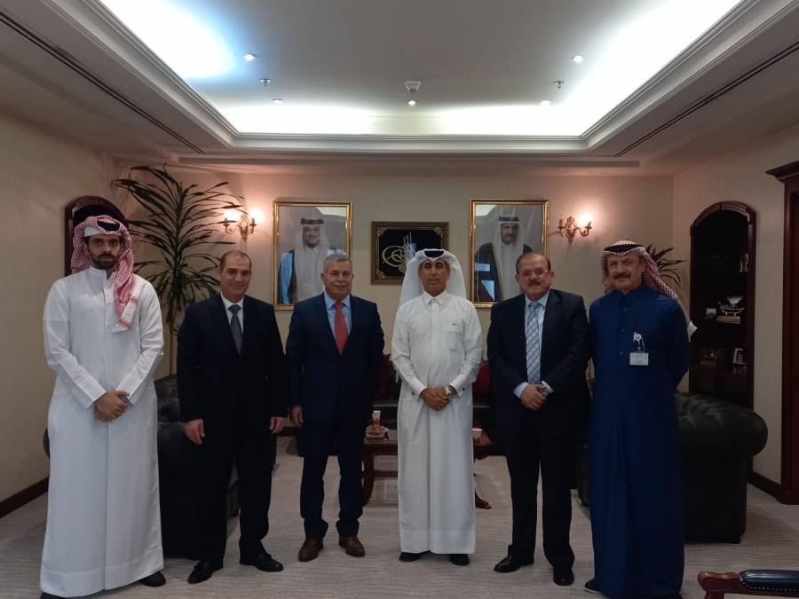 جامعة مؤتة:عوجان يلتقي وكيل وزارة التعليم العالي القطري