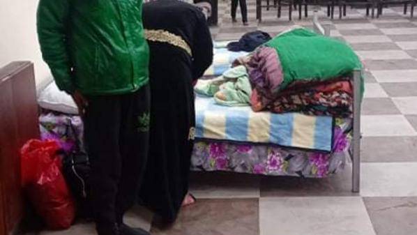 بلدية شيحان تقوم ب إيواء 6 عائلات داهمتهم مياه الأمطار في خيمهم