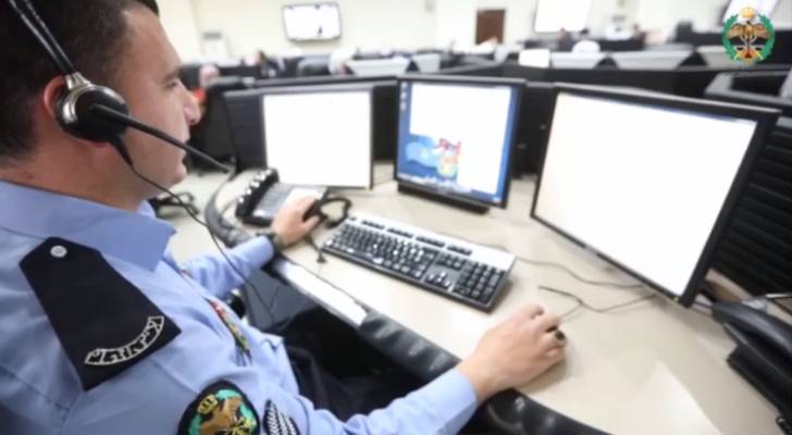 الامن : 18 الف مكالمة منذ الصباح