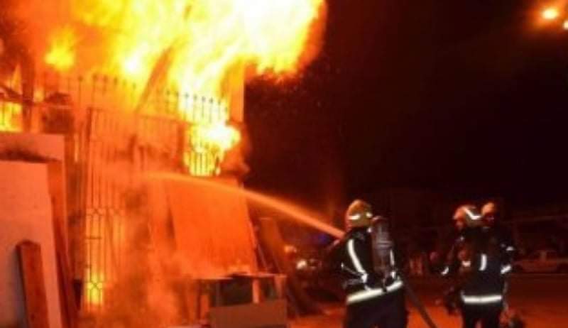 عاجل.. وفاة طفلة واصابة شقيقيها إثر حريق منزل في محافظة اربد