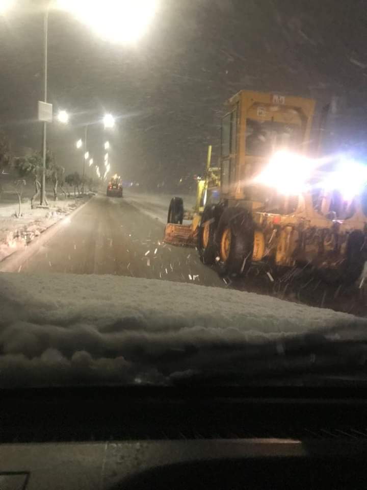 الأشغال: إعادة فتح طريق النقب بعد اغلاقه احترازيا لفترة محدودة