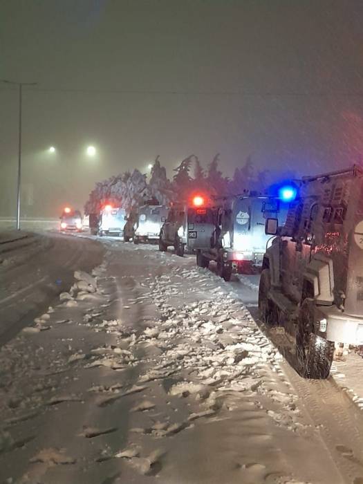 مديرية الامن العام تعلن حالة الطرق حتى الساعة 1 صباحا.