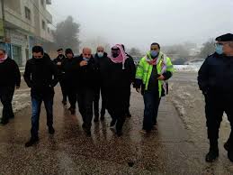 كريشان يطمئن ميدانياً على جاهزية البلديات والمجالس المحلية في التعامل مع الثلوج